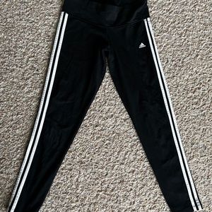 Adidas Black and White Leggings